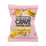 The Organic Crave Veganske Protein Chips M. Cheese Økologisk | 30 gr