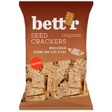 bett'r Fuldkorns Crackers Økologisk | 150 gr fra bett'r på Mecindo.dk