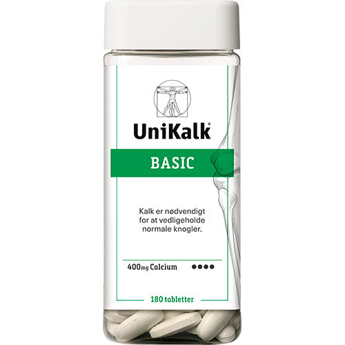 Basic Calcium fra Unikalk på Mecindo.dk