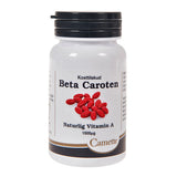 Camette Beta Carotene | 100 kapsler fra Camette på Mecindo.dk