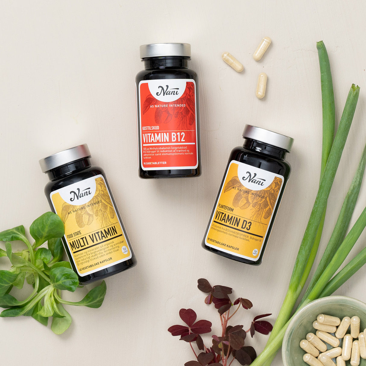 Nani Multivitamin Food State | 60 kapsler fra Nani på Mecindo.dk