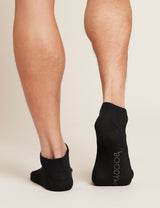 Boody Men´s Low Cut Socks Sort | Str. 38-45 fra Boody på Mecindo.dk