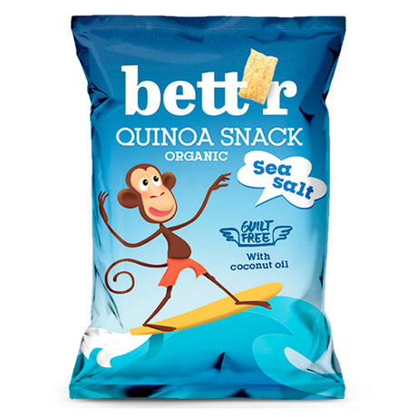 bett'r Quinoasnack Havsalt Økologisk | 50 gr fra bett'r på Mecindo.dk