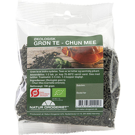 Natur-Drogeriet Grøn Ky Te Mild Økologisk | 100 gr fra Natur-Drogeriet på Mecindo.dk