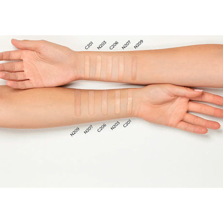 Lavinde Copenhagen Natural Glow Liquid Foundation (30 ml) | Sand 203 fra Lavinde Copenhagen på Mecindo.dk