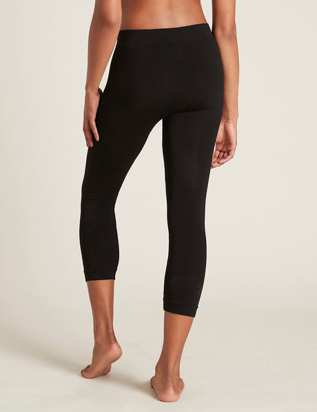 Boody Leggings 3/4 Sort | Str. Xl fra Boody på Mecindo.dk