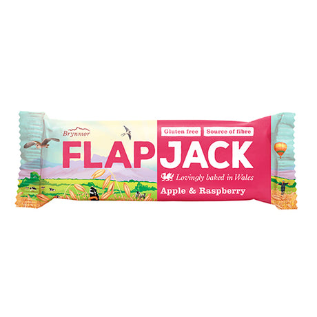 Brynmor Flapjack (80 gr) | AEble Og Hindbaer fra Brynmor på Mecindo.dk