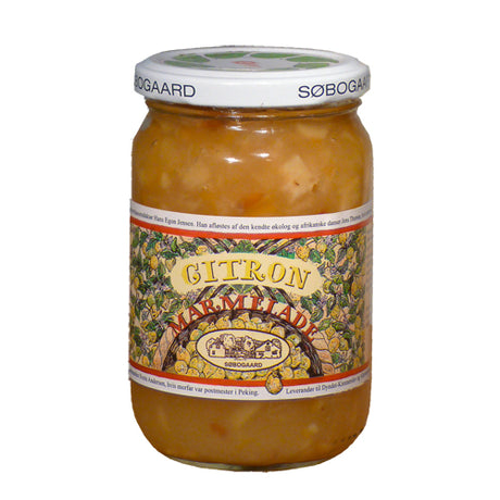 Søbogaard Citronmarmelade Økologisk | 400 gr fra Søbogaard på Mecindo.dk