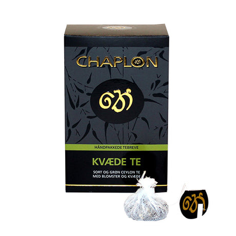 Chaplon Sort/grøn Kvaede Te Økologisk | 15 br fra Chaplon på Mecindo.dk