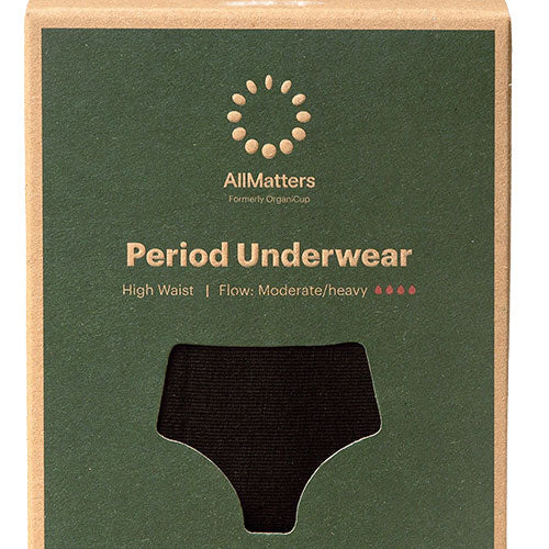 AllMatters High Waist Underwear Moderate/heavy | Str. M fra AllMatters på Mecindo.dk