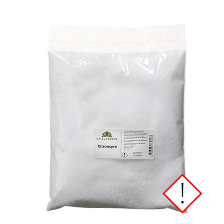 Urtegaarden Citronsyre | 100 gr fra Urtegaarden på Mecindo.dk