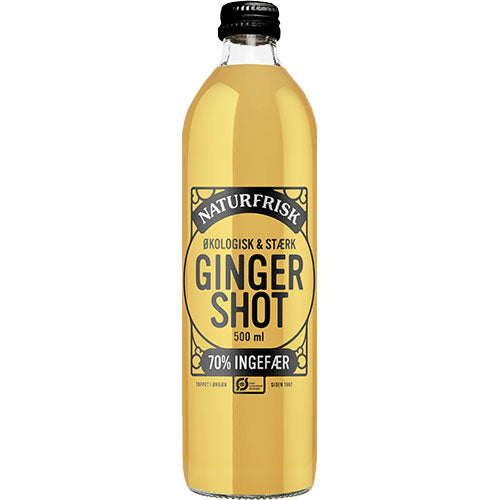 Naturfrisk Ingefaer Shot Økologisk | 500 ml fra Naturfrisk på Mecindo.dk