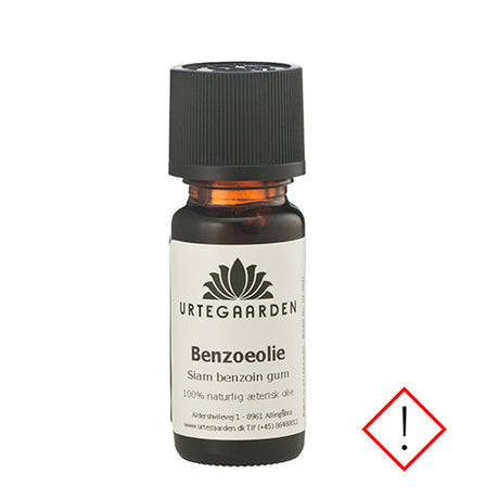 Urtegaarden Benzoeolie | 10 ml fra Urtegaarden på Mecindo.dk