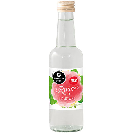 Cosmoveda Rosenblomstvand Økologisk | 250 ml fra Cosmoveda på Mecindo.dk
