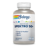 Solaray Spektro50+ Multi-vita-min | 100 kapsler fra Solaray på Mecindo.dk