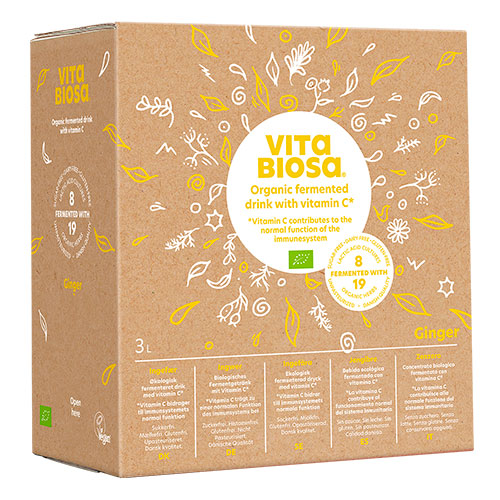 Vita Biosa Ingefaer Økologisk | 3 ltr fra Vita Biosa på Mecindo.dk