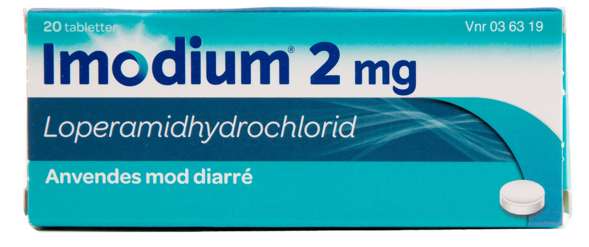 Imodium Mod Diarre | 20 Tabl. fra Imodium på Mecindo.dk