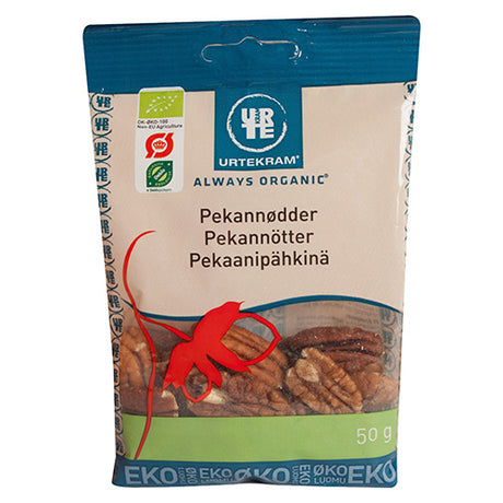 Urtekram Pekannødder Økologisk | 50 gr fra Urtekram på Mecindo.dk