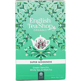 English Tea Shop Green Sencha White Tea & Matcha Økologisk | 20 br
