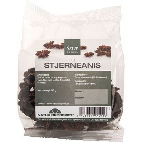 Natur-Drogeriet Stjerneanis Hel | 50 gr fra Natur-Drogeriet på Mecindo.dk