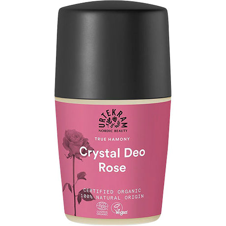 Urtekram Rose Deo Krystal Roll-on | 50 ml fra Urtekram på Mecindo.dk