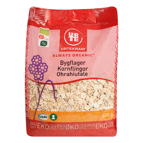 Urtekram Bygflager Økologisk | 400 gr fra Urtekram på Mecindo.dk