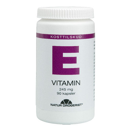 Natur-Drogeriet E-vitamin | 90 kapsler fra Natur-Drogeriet på Mecindo.dk