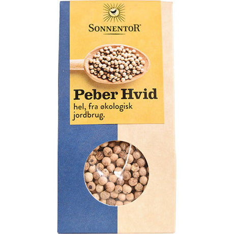 Sonnentor Peber Hel Hvid Økologisk | 35 gr fra Sonnentor på Mecindo.dk