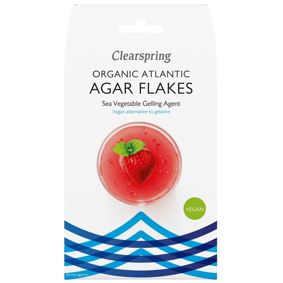 Clearspring Agar Flager Økologisk Veg. Geleringsmiddel Af Tang | 30 g