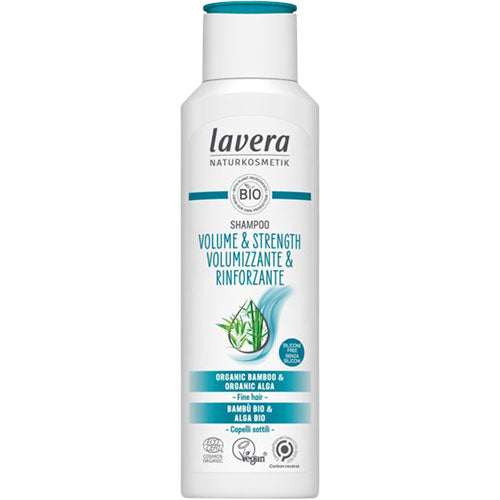 lavera Hair Care Shampoo Volume & Strength | 250 ml fra lavera på Mecindo.dk