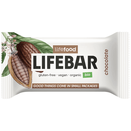 Lifebar Mini Raw Chocolate Økologisk | 25 g