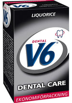 V6 Dental Care Liquorice | 70 gr