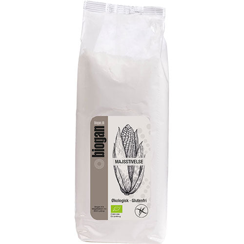 Biogan Økologisk Majsstivelse | 1 kg fra Biogan på Mecindo.dk