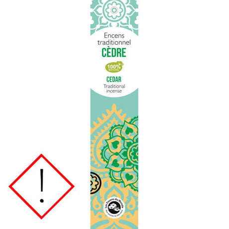 Aromandise Cedar Indisk Røgelse 20 Stk fra Aromandise på Mecindo.dk