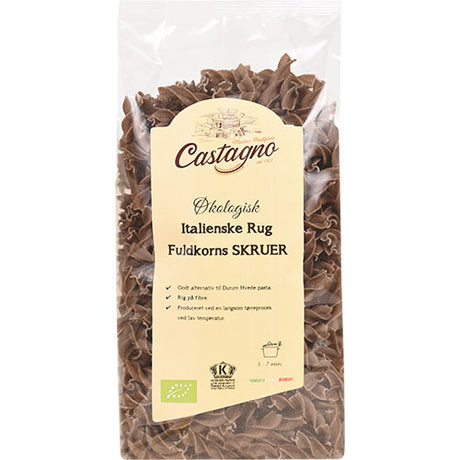 Castagno Rug Skruer Fuldkorn Økologisk | 500 gr fra Castagno på Mecindo.dk