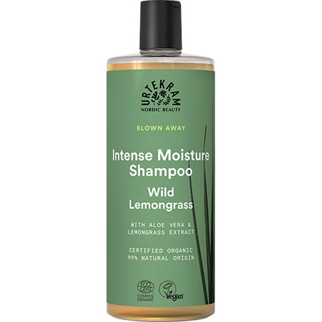 Urtekram Shampoo Wild Lemongrass T. Normalt Hår | 500 ml fra Urtekram på Mecindo.dk