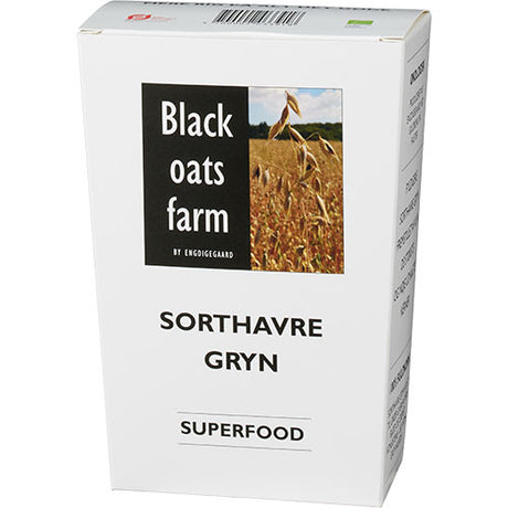 Blackoatsfarm Grovvalsede Sorte Havregryn Økologiske Glutenfri | 835 g