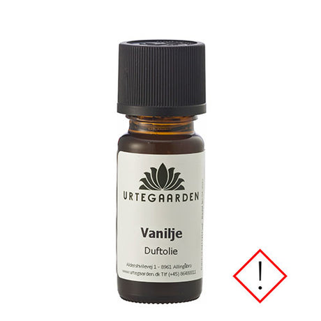 Urtegaarden Vanilje Duftolie | 10 ml fra Urtegaarden på Mecindo.dk