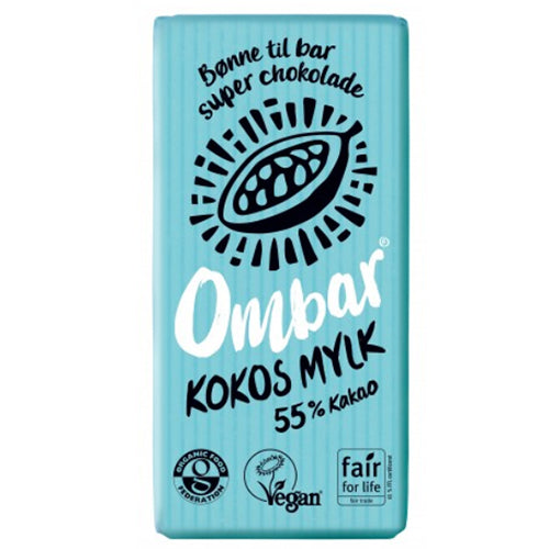 Ombar Kokos Mylk Bar | 35 gr fra Ombar på Mecindo.dk