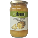 Biogan Ananas i Stykker Økologisk | 340 g