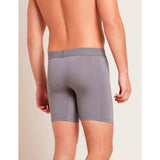 Boody Men´s Everyday Longer Boxers Ash | Str. M fra Boody på Mecindo.dk