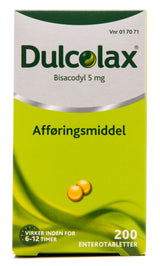 Dulcolax Enterotabletter | 200 Tabl. fra Dulcolax på Mecindo.dk