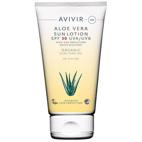 Avivir Aloe Vera Sun Lotion Spf 30 | 150 ml fra Avivir på Mecindo.dk