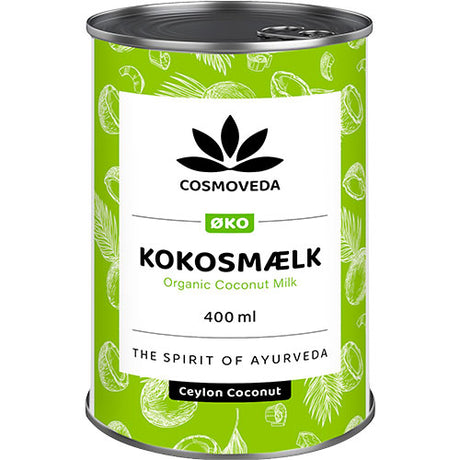 Cosmoveda Kokosmælk Økologisk | 400 ml fra Cosmoveda på Mecindo.dk