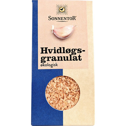 Sonnentor Hvidløgsgranulat Økologisk | 40 gr fra Sonnentor på Mecindo.dk