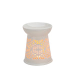 Fischer Pure Nature Duftlampe Blomst Hvid H:13 Cm / B: 10 Cm