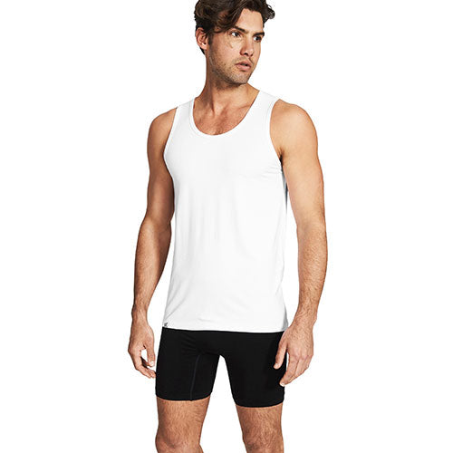 Boody Men´s Singlet Hvid | Str. Xl fra Boody på Mecindo.dk