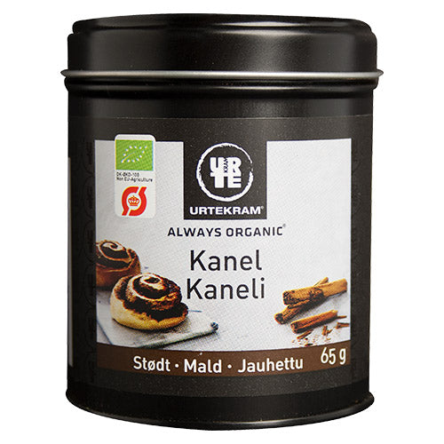 Urtekram Kanel Stødt Økologisk | 65 gr fra Urtekram på Mecindo.dk
