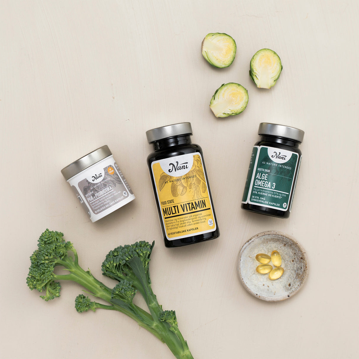 Nani Alge Omega 3 | 30 kapsler fra Nani på Mecindo.dk