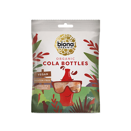 Biona Organic Vingummier Colaflasker Økologisk | 75 gr fra Biona Organic på Mecindo.dk